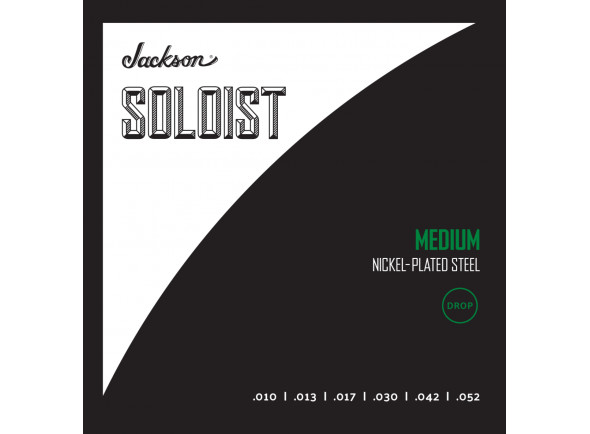Jackson® Soloist™ Strings, Drop Medium .010-.052 Jackson® Soloist™ Strings, Drop Medium .010-.052
